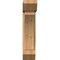 Ekena Millwork Thorton Slat Smooth Bracket w/ Offset Brace, Western Red Cedar, 7 1/2"W x 22"D x 34"H BKT0806X22X34THR06SWR - alternate 2